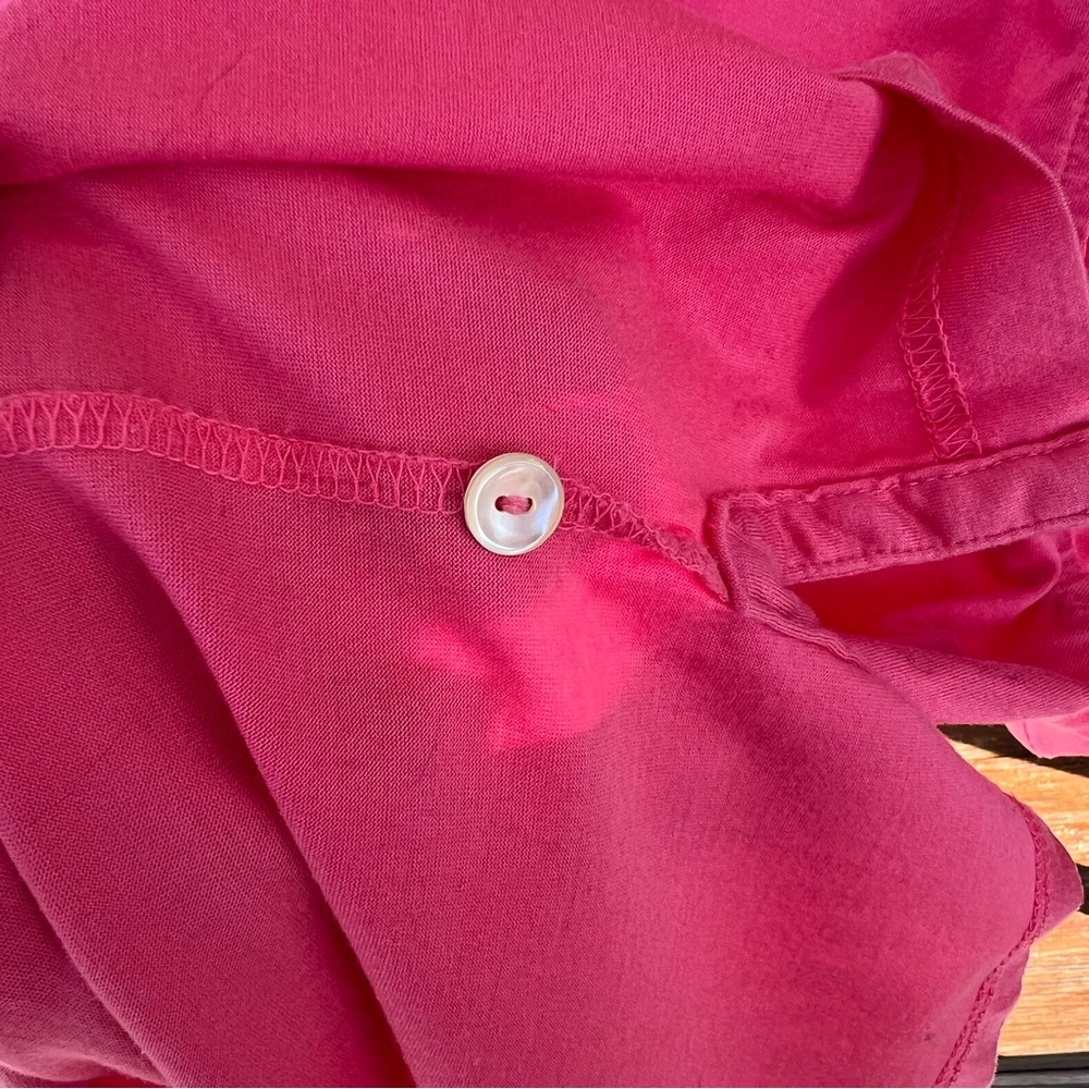 Peter Millar Polo Shirt Pink Cotton XL - Picture 3 of 16
